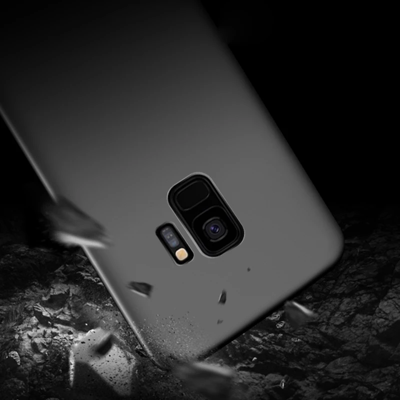 Противоударный чехол для Samsung Galaxy A6 A7 A8 Plus 2018 A50 A30 A10 Тонкий A6S M30 A70 A40 A9S Матовый