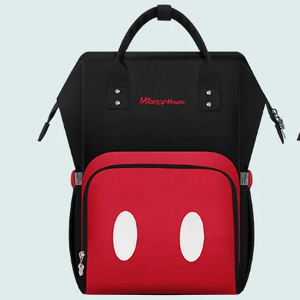 Eye Mickey Бренд disney, сумка для детских подгузников, большая емкость, детские сумки, рюкзак для путешествий, модные сумки для мам, сумки для подгузников, дизайнерская сумка для кормления - Цвет: Eye Mickey