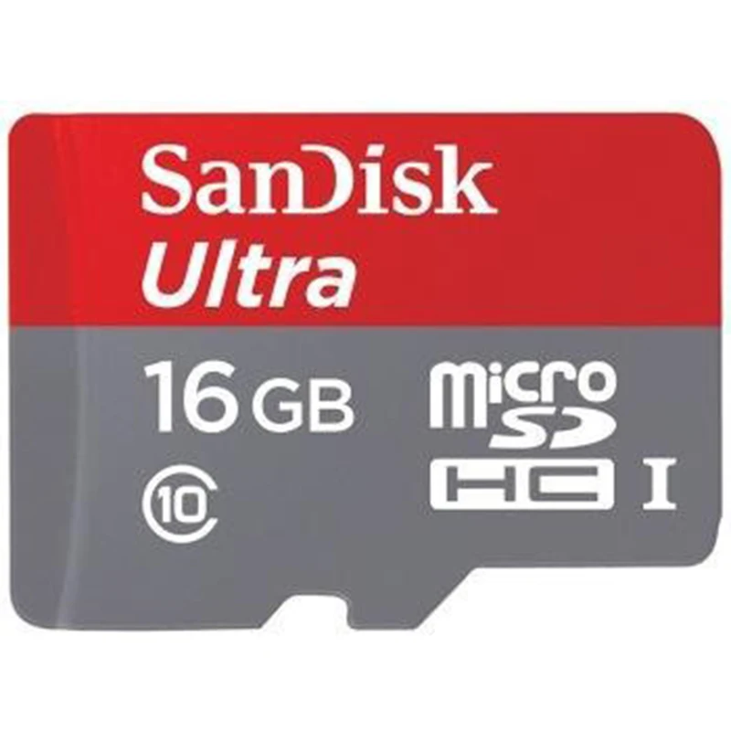SanDisk MicroSD карта 64 ГБ 32 ГБ 16 ГБ 128 Гб карта памяти+ 4 в 1 тип-c/Lightning/Micro USB/USB 2,0 кардридер для iphone