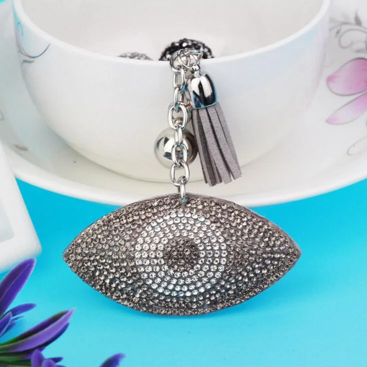 Брелок для ключей от сглаза Женский 6 цветов|keyring keychain|keychain womenkey chain rhinestone |