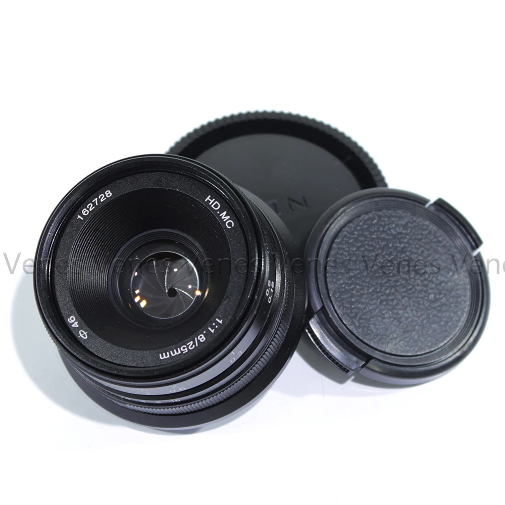 Объективы для камеры 25 мм F1.8 HD. MC объектив ручной фокусировки Micro Four Thirds 4/3 mount GX8 Nex