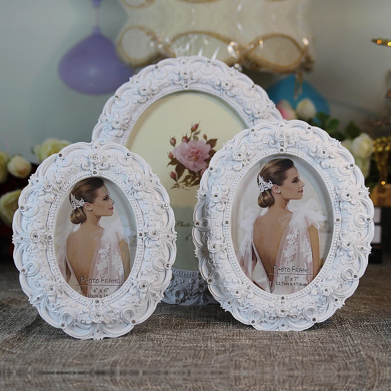 Белая фоторамка с маятником из смолы креативная Европейская Минималистичная