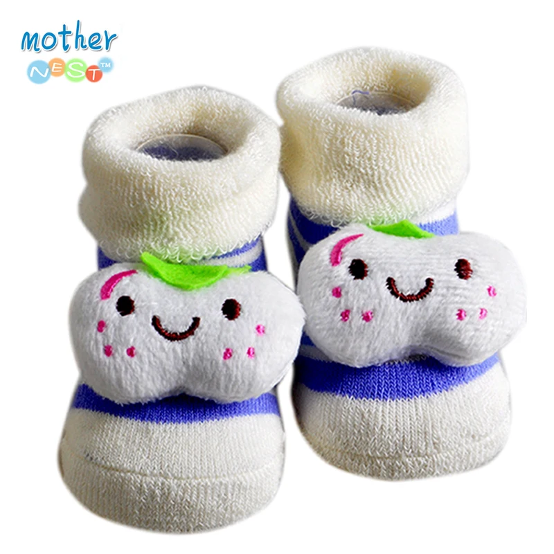 

One Pairs Baby Socks New Born Meias Terry Cotton Animal Chicken Socks Infant Winter Socks & Leg Warmers