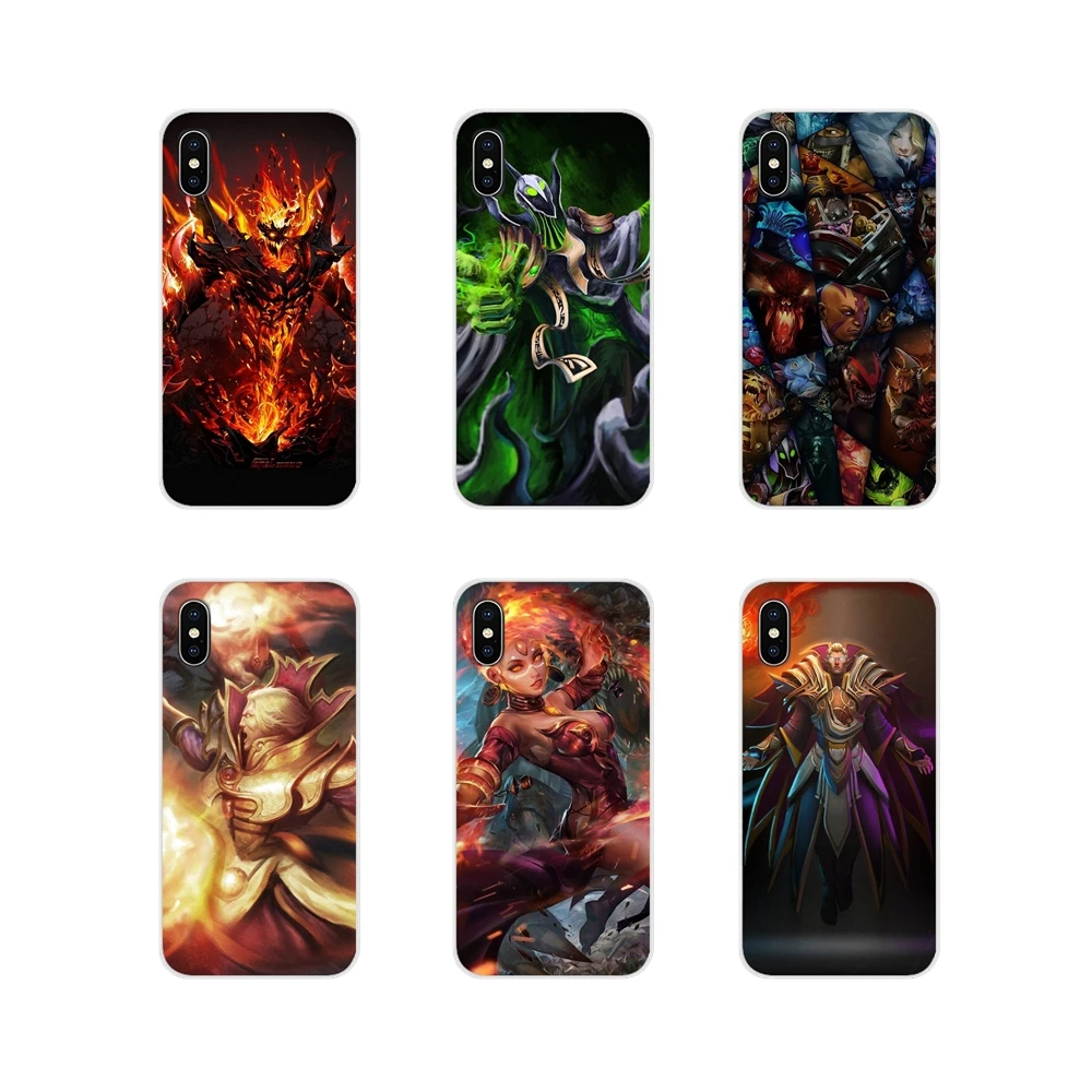 Аксессуары чехлы для телефонов Xiaomi Redmi 4A S2 Note 3 3S 4 4X 5 Plus 6 7 6A Pro Pocophone F1 dota 2