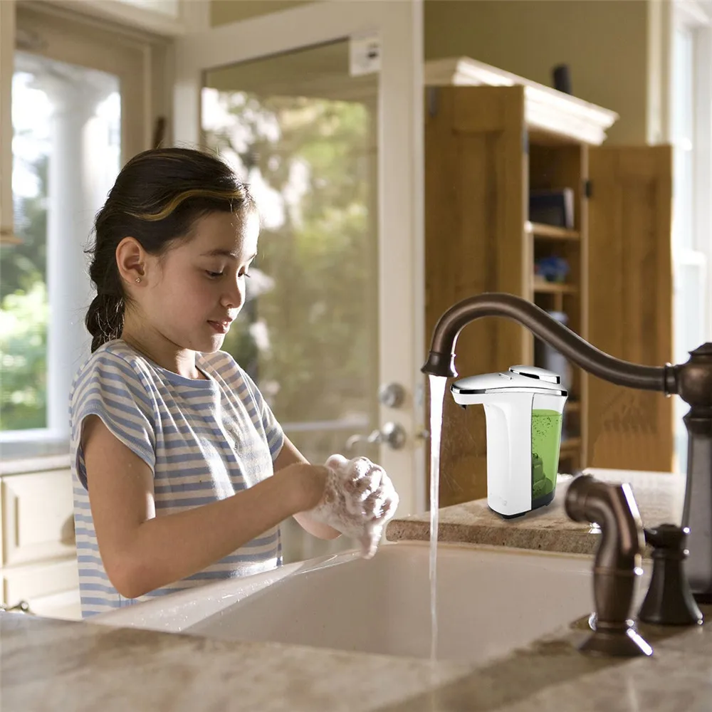 480 мл автоматический пластиковый Электрический Бесконтактный ручной диспенсер