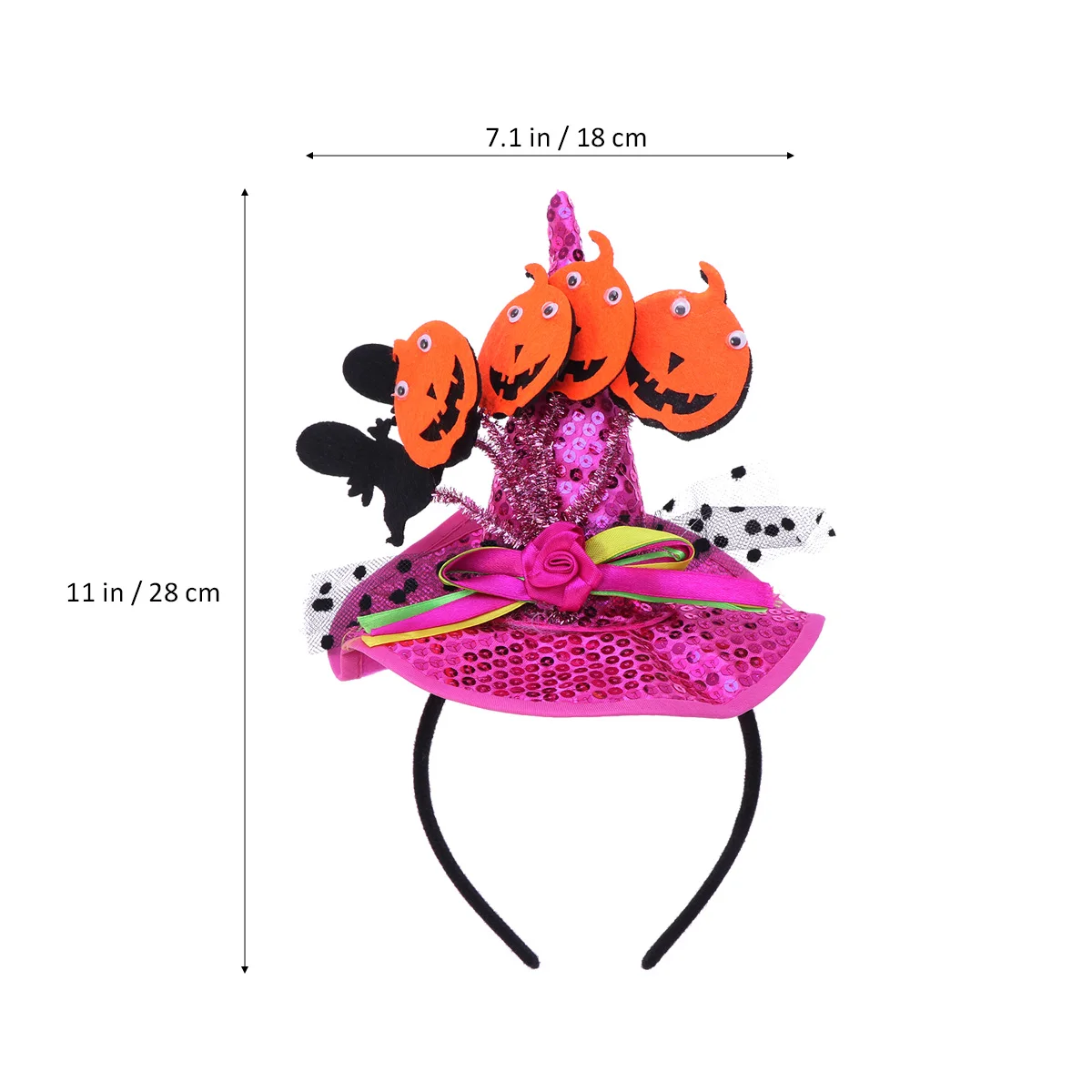 1 Pc Halloween Headband Cute Fashion Hair Accessories Headwear Hoop Cosplay Performance Dance Party Decor | Дом и сад