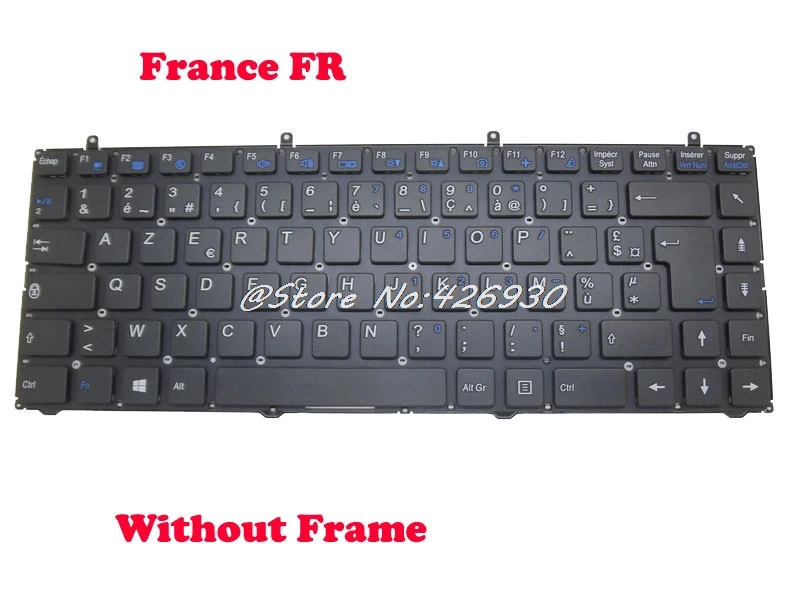 Новинка клавиатура для CLEVO W840SN W840SU T Бельгия быть/Дании DM/Франция FR/Германия/Корея