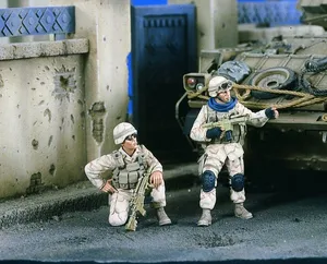 Модель 135 года, набор из смолы, патруль Bagdad