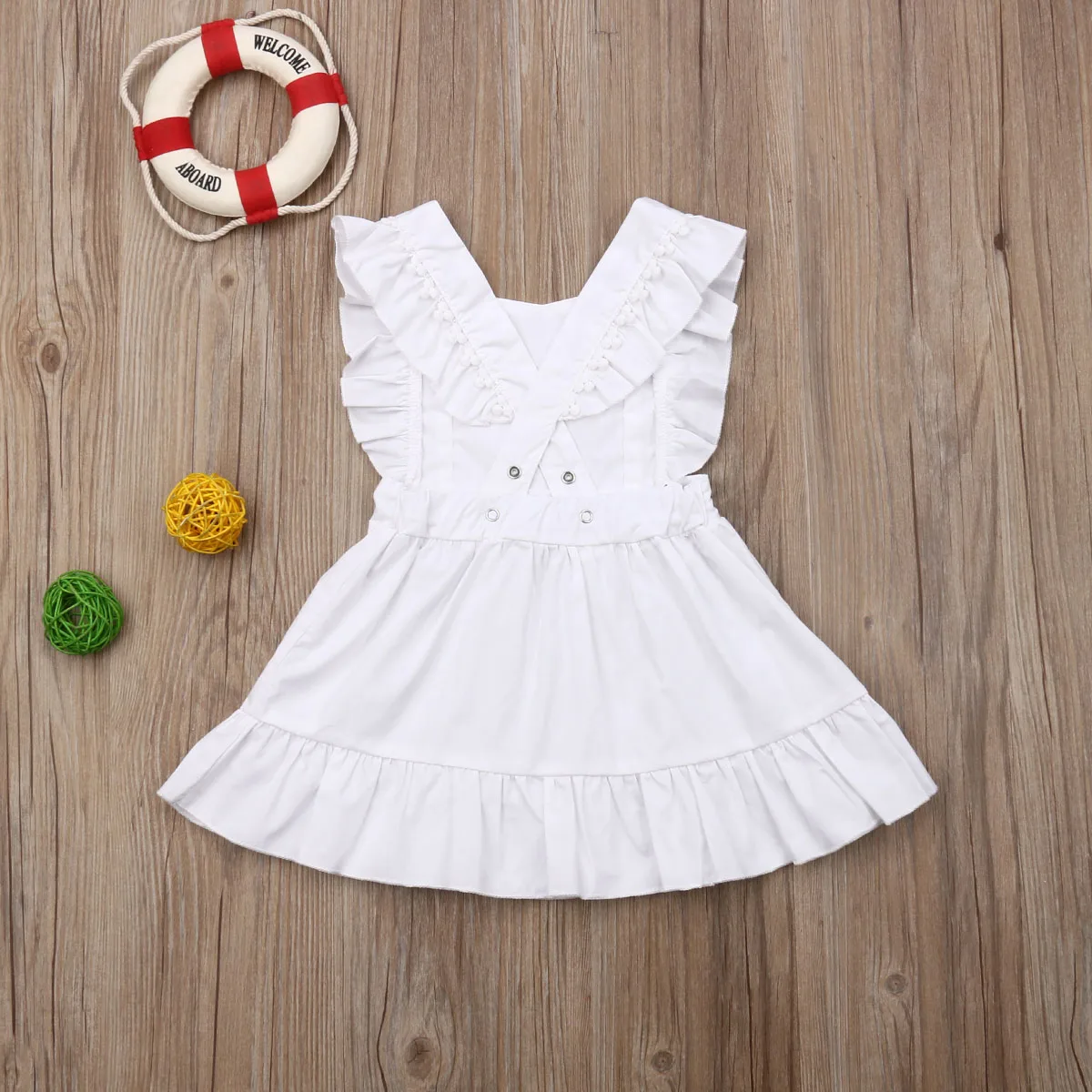 Canis/Летний однотонный Комбинезон для маленьких девочек с рисунком