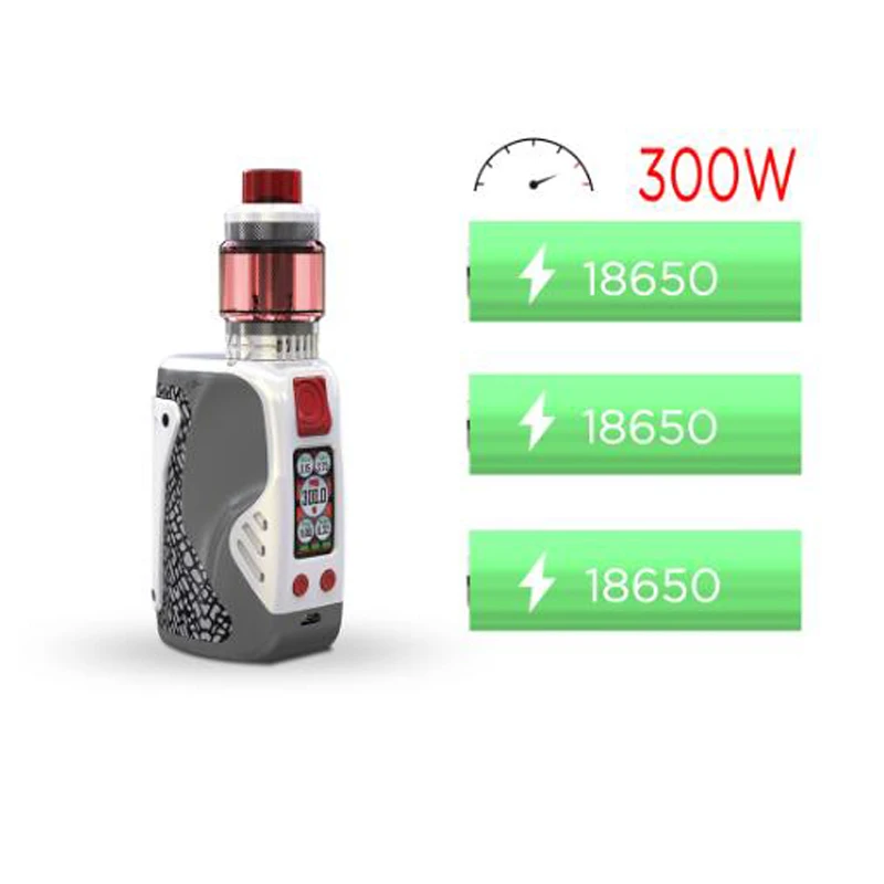 Оригинальный комплект Wismec Reuleaux Tinker 300 Вт бокс мод с 6 5 мл колонной электронная