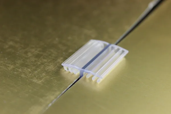 Держатель для этикеток из мягкого ПВХ 25 мм в форме H с зажимом поп этикетки|construction|