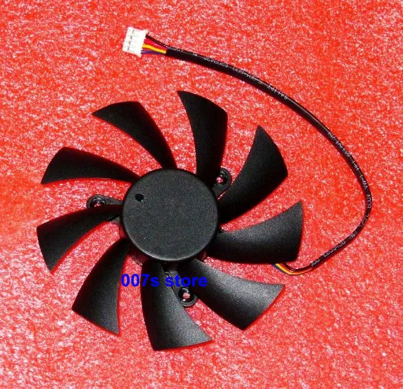 Новый Графика карты охлаждающий вентилятор GPU для Dataland HD5870 HD5850 HD5830 HD7870 E6 2G Club HD7800
