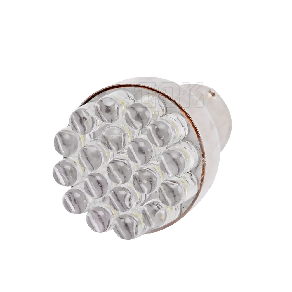 10 шт./лот S25 1156 светодиодные 19led Лампы BA15S задние фонари автомобильное освещение
