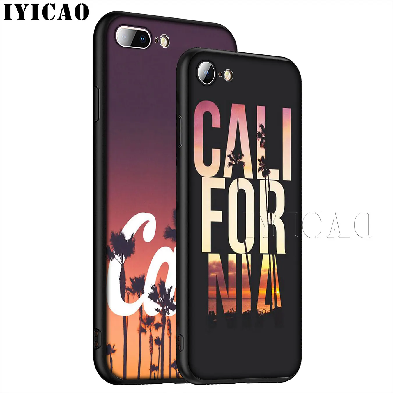 IYICAO California Travel Customer высококачественный мягкий силиконовый чехол для телефона iPhone
