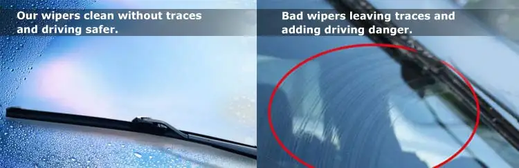 2 ШТ. Автомобиль Для Укладки Бескаркасных Windshield Bracketless Щеток Стеклоочистителя Dodge