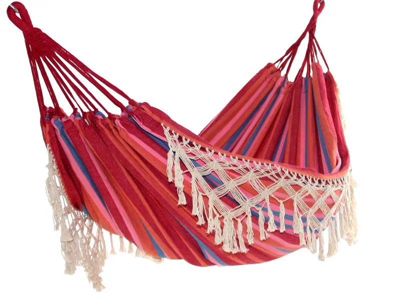 Кисточка гамак Кемпинг Хлопок Холст 200*150 см качели стул детская мебель два