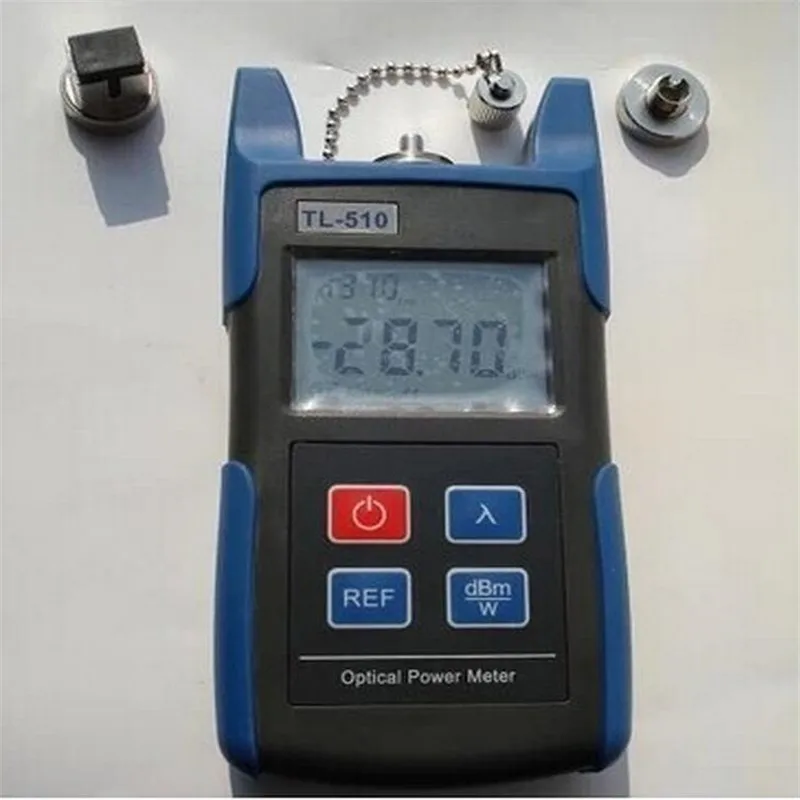 -70 до + 10dBm TL510 портативный измеритель оптической мощности с SC и FC соединителем