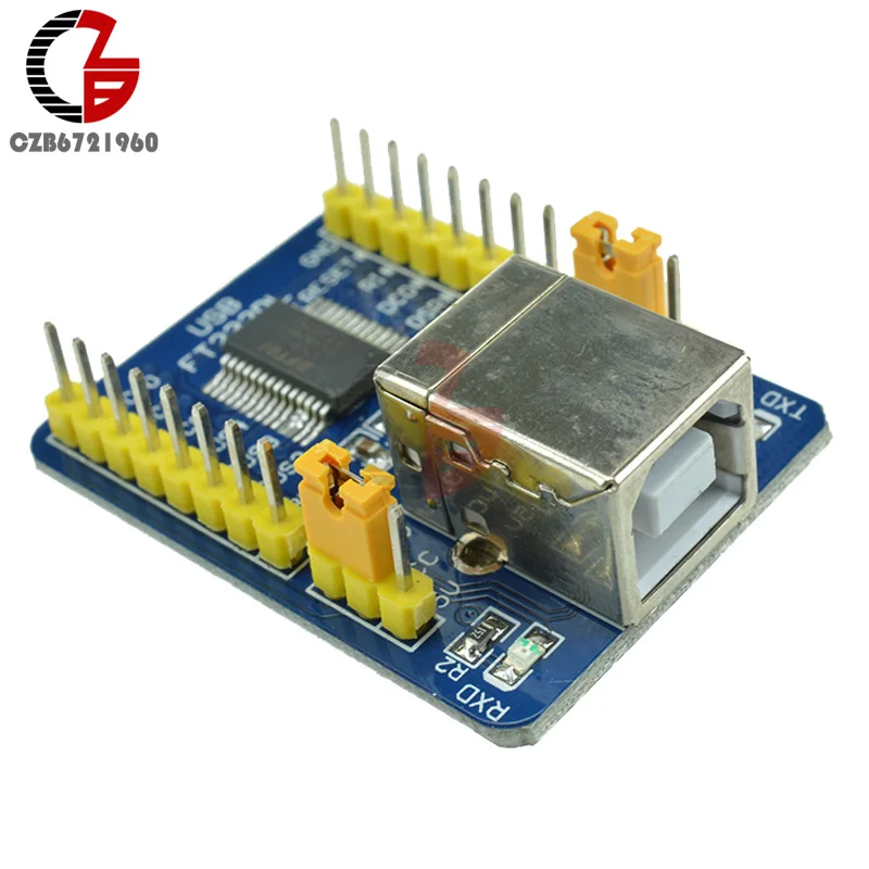 FT232RL USB к TTL последовательный адаптер конвейер квадратный Интерфейс Блок питания