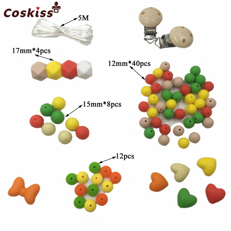 2 коробки Детские Прорезыватели для зубов Силиконовые набор зажимов соски