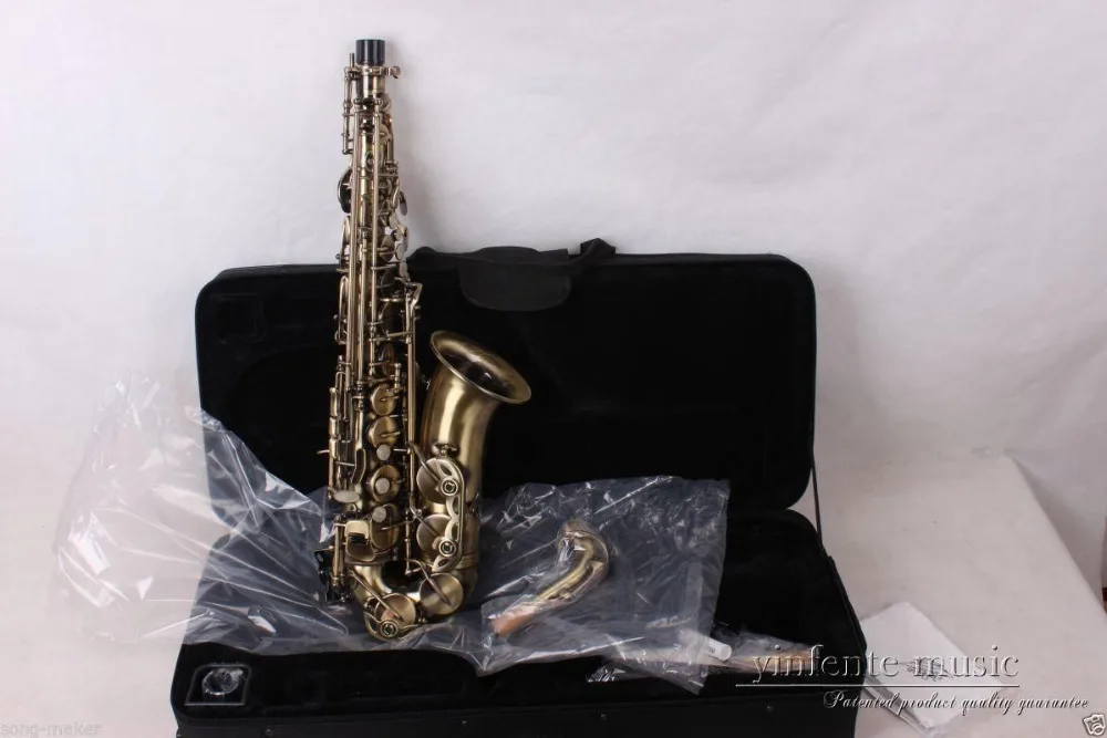 Новый альт саксофон античный высокое качество низкая цена инкрустированный