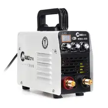 Мини 220V 400A инвертор горячего старта MMA дуговой сварки под флюсом сварочный аппарат инструменты для сварочные работы электрических рабочих w/аксессуары
