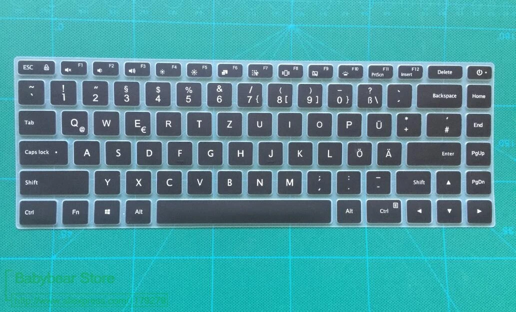 Чехол для клавиатуры Powforward немецкий Xiaomi Mi Notebook Air 12 5 13 3 Pro 15 6 дюймов защитная