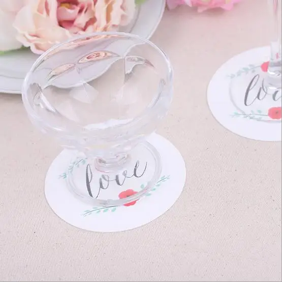 12 шт./компл. бумажные подставки для свадебных торжеств украшения