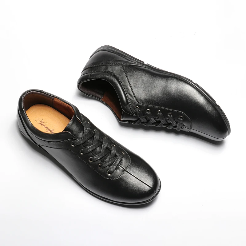 Genuine Leather Men Casual Shoes 36~48 Hecrafted 2018 Fashion Walking #AB303 | Обувь