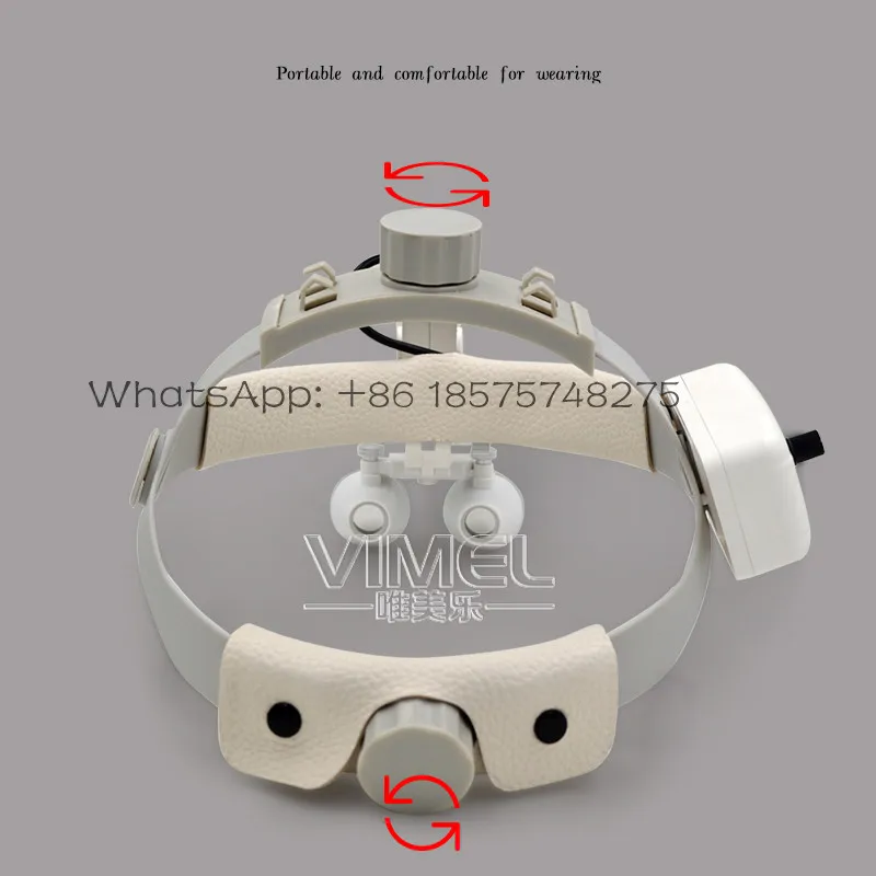 

Dental equipment Surgical Medical dental Loupes dental glasses 3.5X 420mm +LED Head Light Lamp