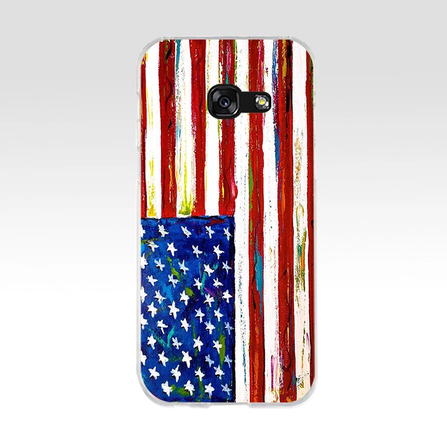 216AQ американский флаг США мягкий силиконовый чехол из ТПУ для телефона Samsung galaxy a3