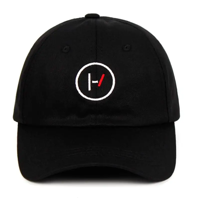 Черный Twenty One Pilots Baseball Cap Alternative rock band Dad Hat best combination Snapback Hats 21 Pilots Hip Hop Caps Unisex - Цвет: Черный