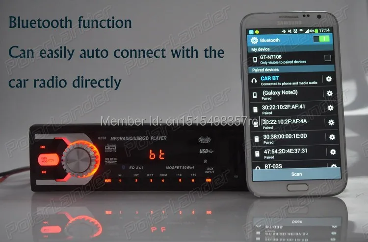 2015 новый высококачественный автомобильный радиоприемник HD Цифровой