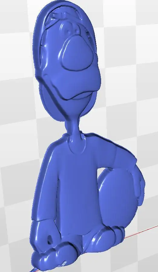 

Рельеф баскетбол 3d модель для cnc в STL файл