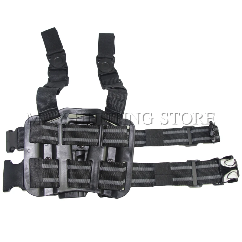 Тактический кобура GL 17 19 21 31 32 Интимные аксессуары Airsoft кобуры пистолет с подсумок Черный