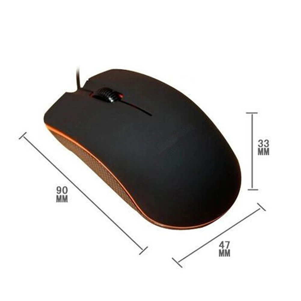 1200 dpi игровая проводная мышь профессиональная Бесшумная оптическая USB матовая поверхность для ПК ноутбука аксессуары для дома и офиса компьютера кнопки