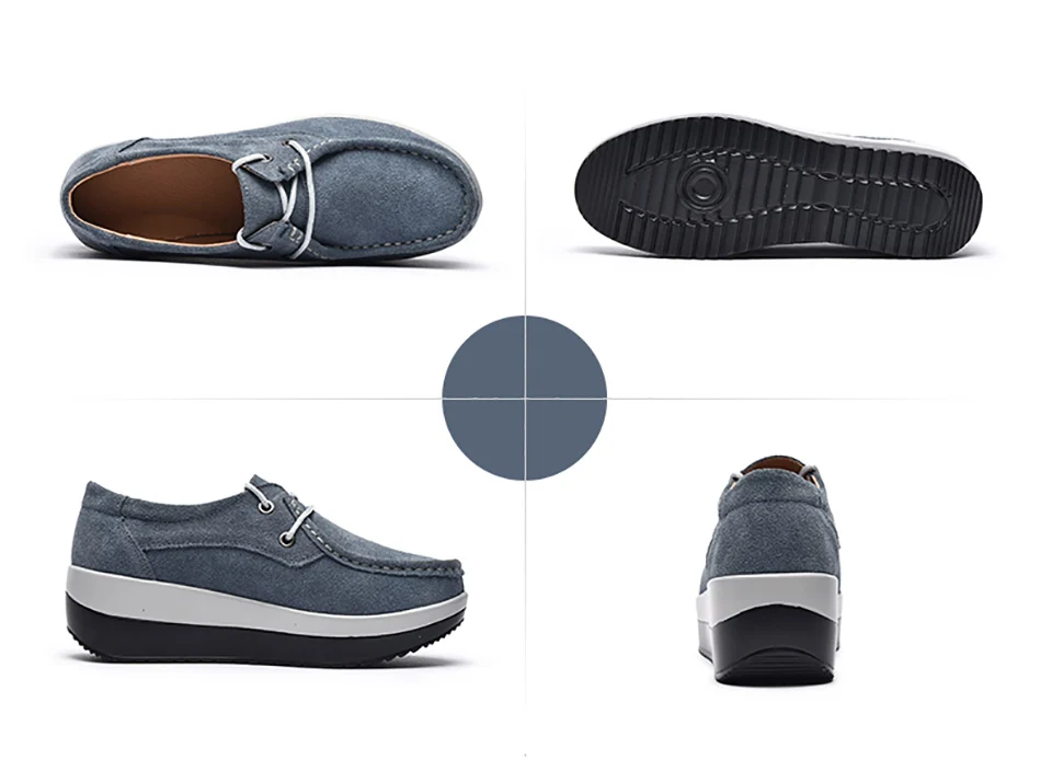 Plardin/Новинка; женские лоферы на плоской платформе; Замшевые слипоны; Moccains; женская весенняя обувь на плоской подошве; женские Сникеры на толстой подошве