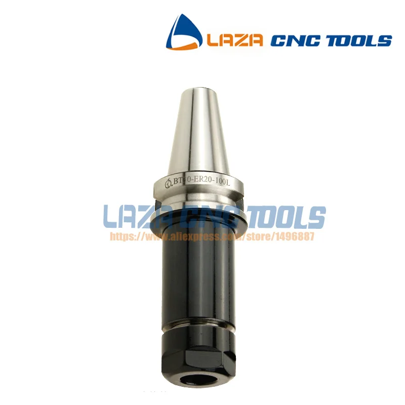 BT30-ER20-100L пружина ER цанговый патрон фрезерный держатель для ЧПУ Зажимная Концевая