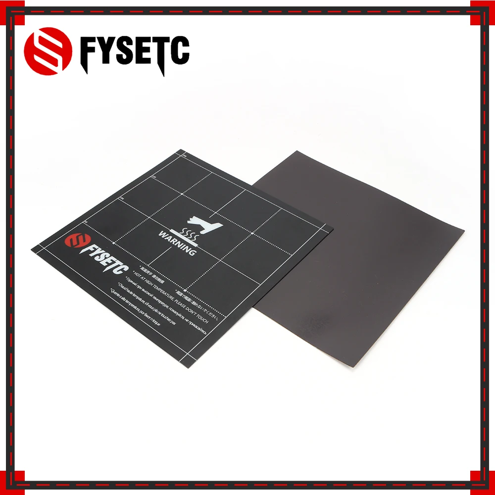 220x220 мм новые винтовки Magnetik Heatbed лист 2 в 1 с клейкой основой 3M для Wanhao i3 Anet A8 A6 Ender