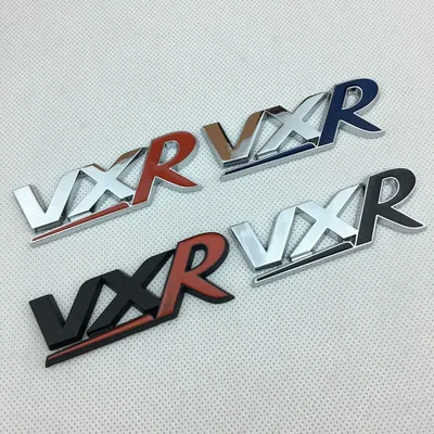 1X Автомобильный Стайлинг декоративный значок наклейка s VXR металлическая 3D