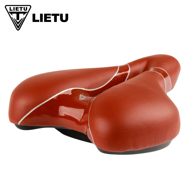 

LIETU Bicycle Seat Thicken Bike Saddle Cycling Seat Cycling Saddle MTB Cushion Seat Bicycle Silica Gel Soft Cycling Saddle