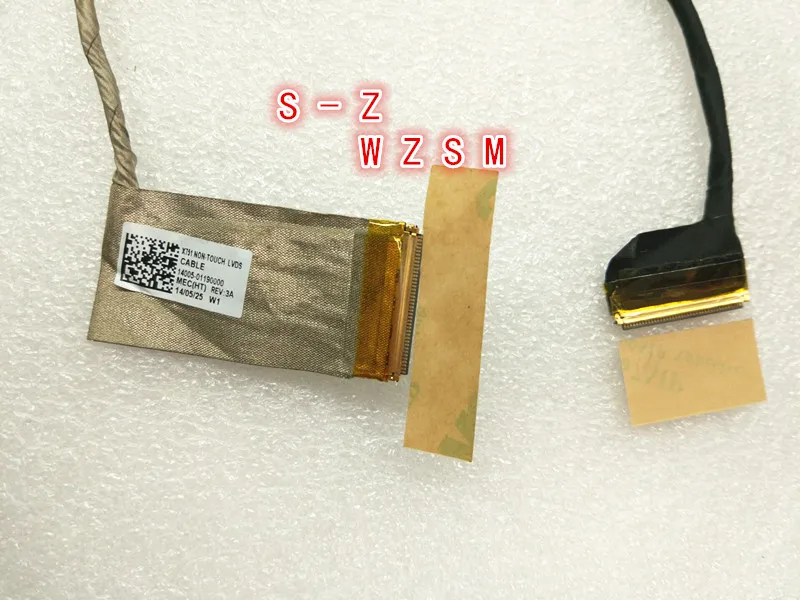 Новый ЖК-кабель WZSM для Asus X751 X751L F751 LVDS кабель ноутбука 14005-01190000 дисплей не