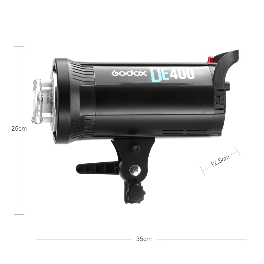 Godox DE400 студийная вспышка 400 Вт GN65 компактный стробоскоп Освещение фотография