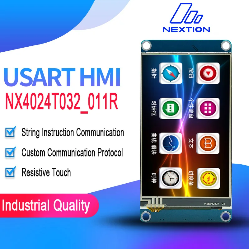 2," NX3224T028 Nextion Basic HMI Smart USART UART серийный резистивный сенсорный TFT ЖК-модуль панель дисплея для Arduino RaspBerry Pi