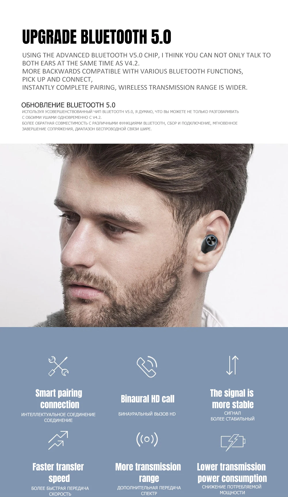 YO8 Super bass Play 6 часов Bluetooth 5,0 Наушники Mini True TWS Беспроводные наушники с двойным микрофоном наушники для смартфонов Спорт