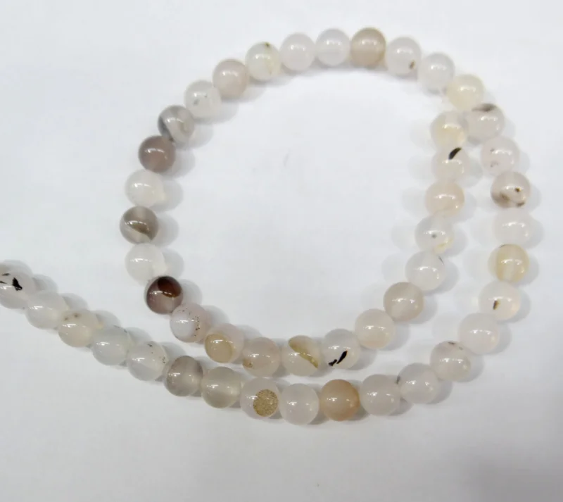 Бусины из натурального камня Sardonyx белые черные бусины-Агаты в форме цветка