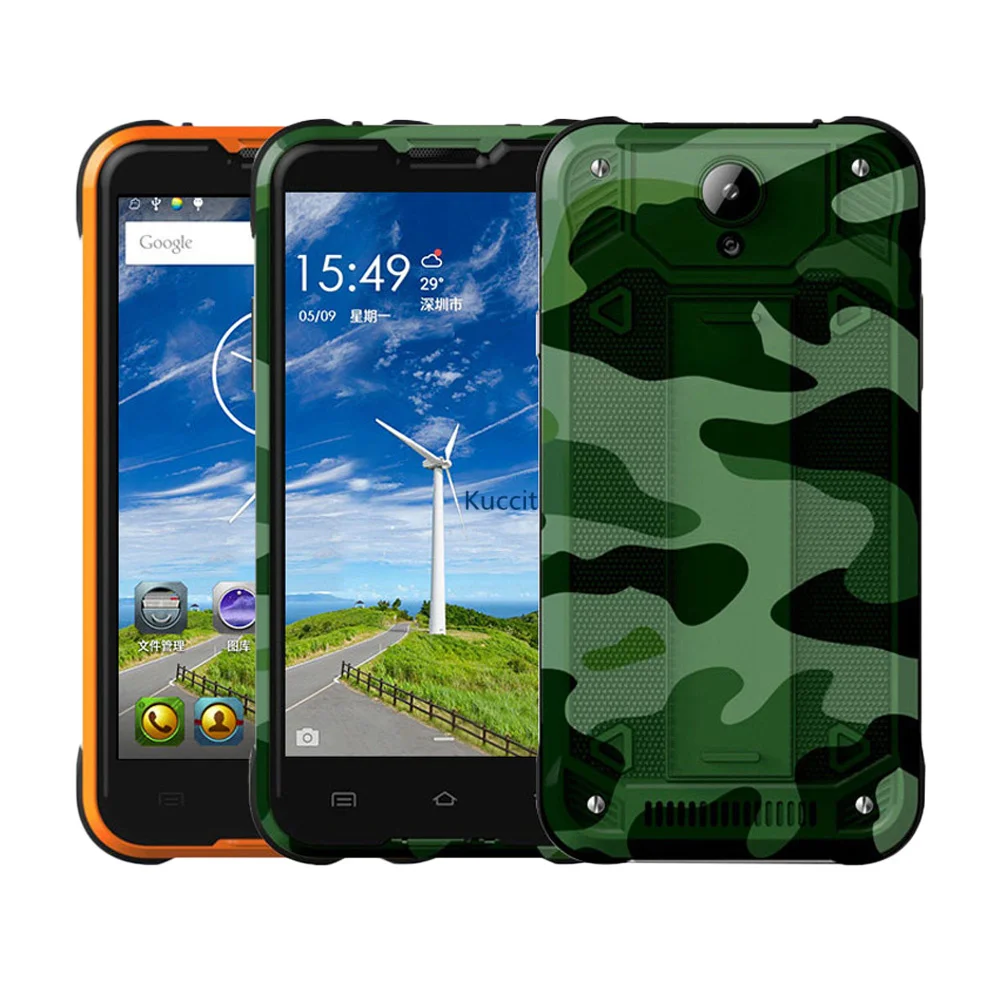 Оригинальный MTK6735 четыре ядра Z8 прочный телефон Смартфон IP67 Водонепроницаемый 4G
