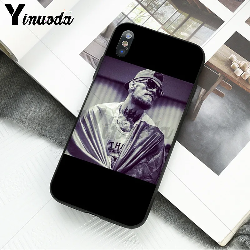 Yinuoda Conor McGregor UFC высококачественные аксессуары для телефонов Чехол для Apple iPhone 8 7 6 6S Plus X XS MAX 5 5S SE XR мобильных телефонов