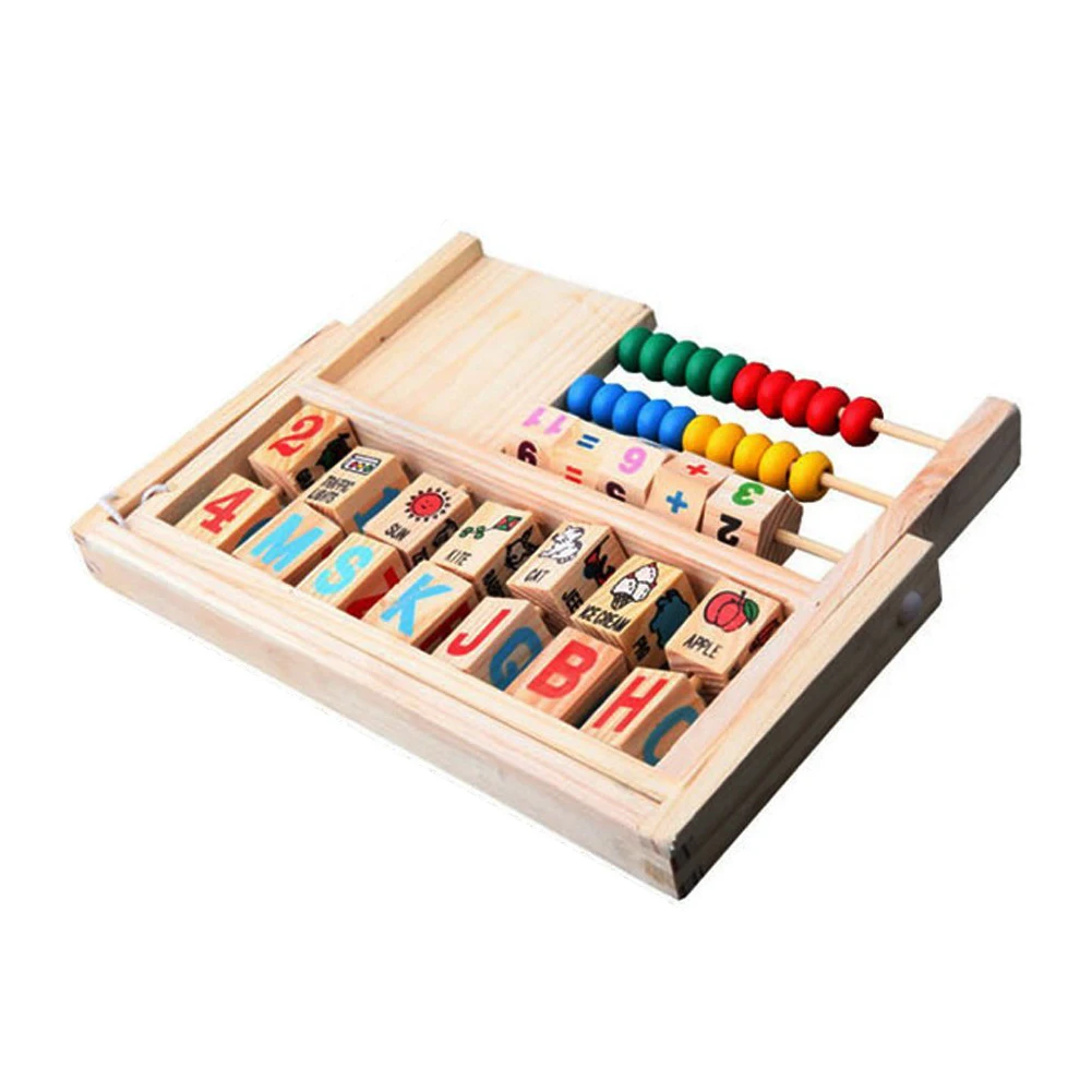 ABWE Children Baby Kids Learning Developmental Versatile Flap Abacus Wooden Toys | Игрушки и хобби