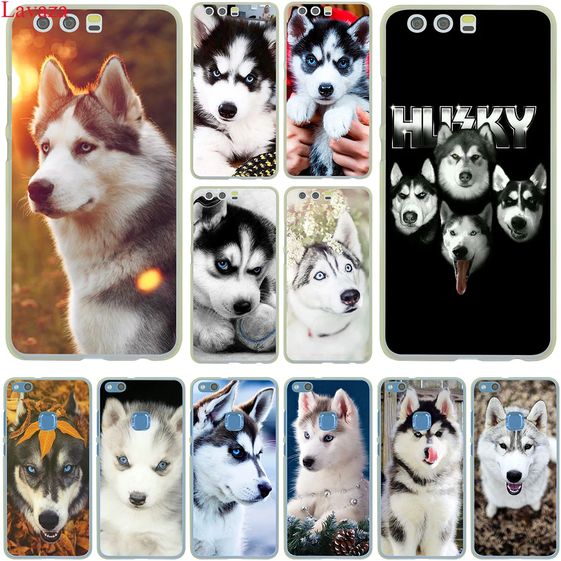 Твердый чехол Lavaza Animal Husky puppy для Huawei P30 P20 P10 P9 Plus P8 Lite Mini 2017 2016 2015 P smart Z 2019|case for huawei|case