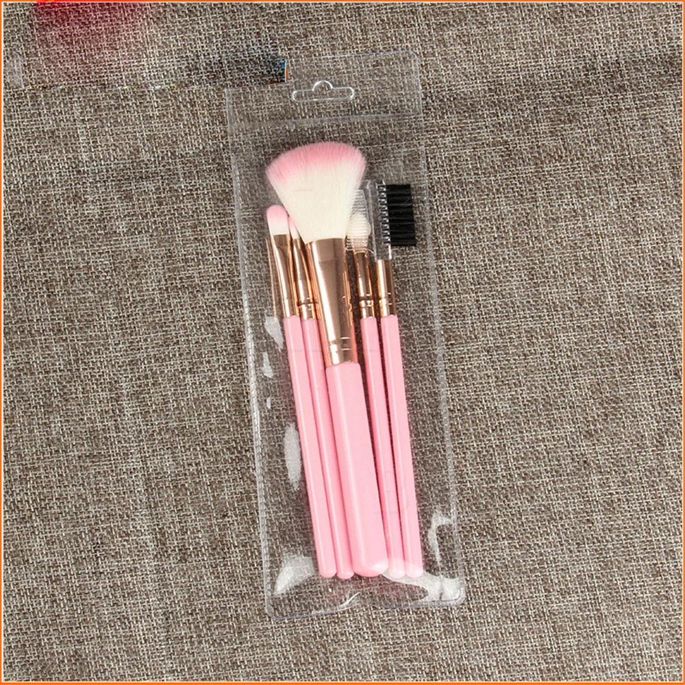 5 шт./компл. Синий Розовый Макияж Мини щетки Косметические Инструменты Тени для
